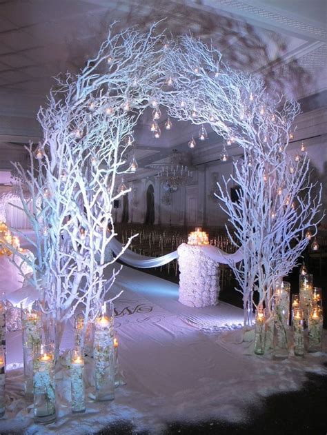 Magical tree house gala illuminated by candles